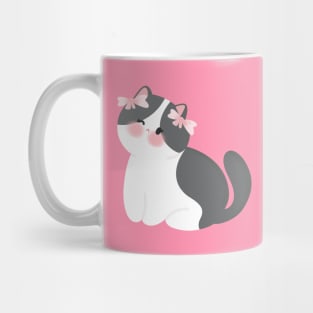 Coquette grey Cat Mug